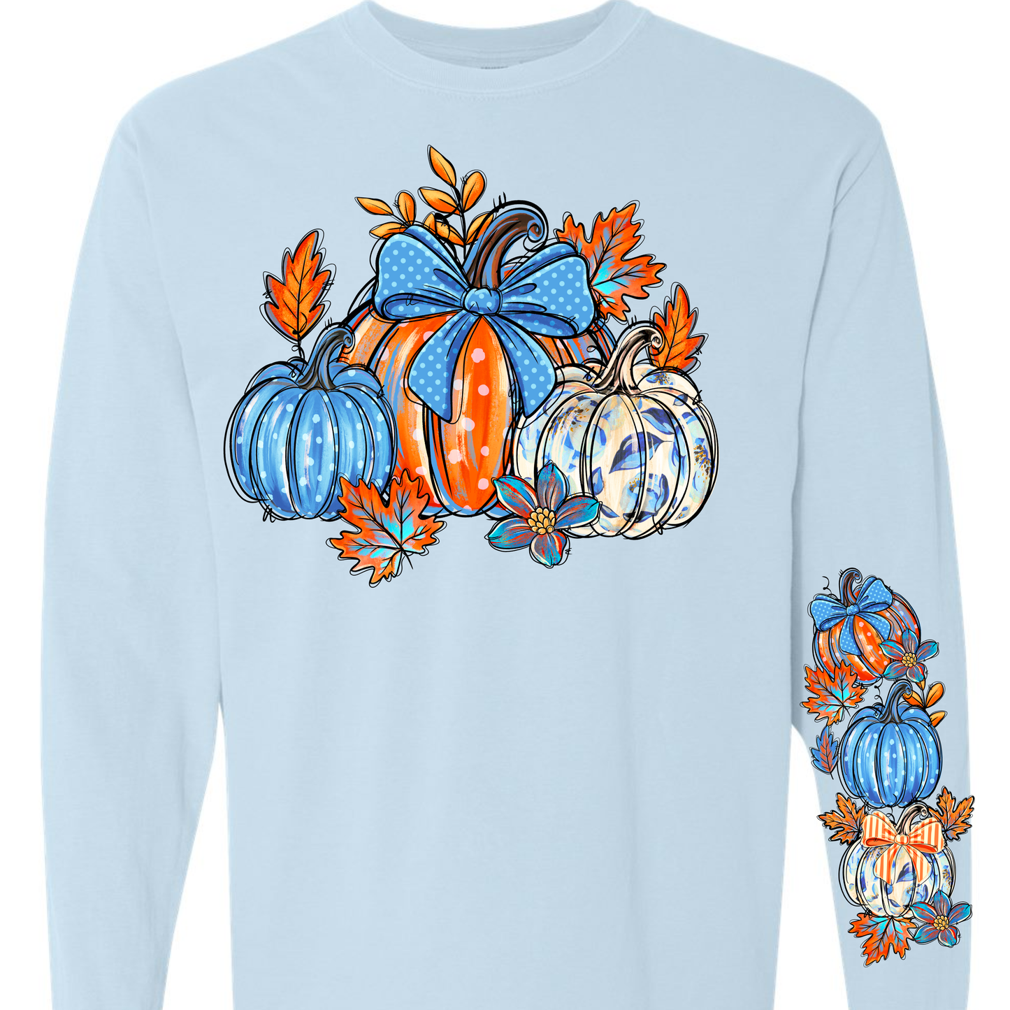 Blue Pumpkin Long Sleeve