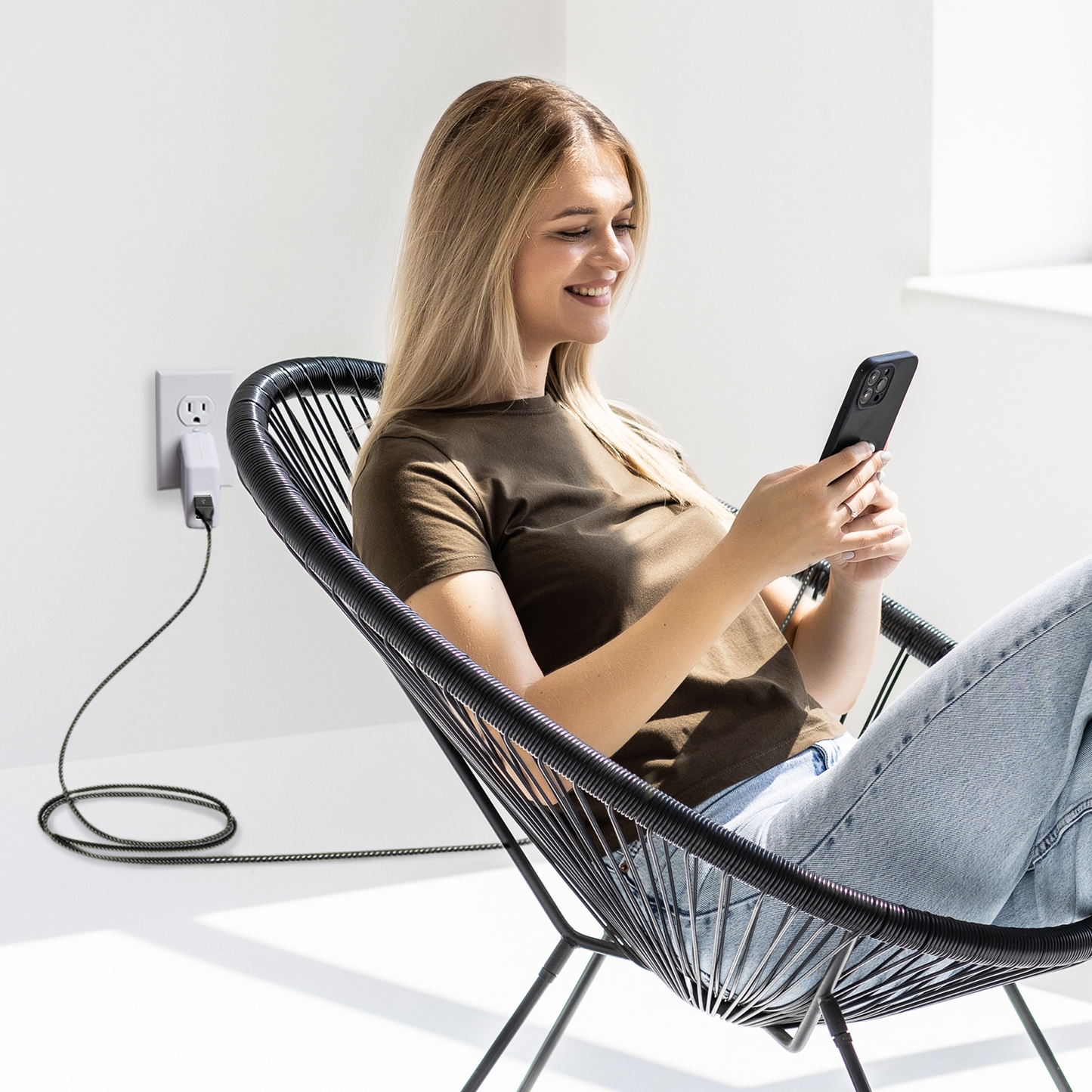 3-in-1 Stay Charged Cable 10 Ft