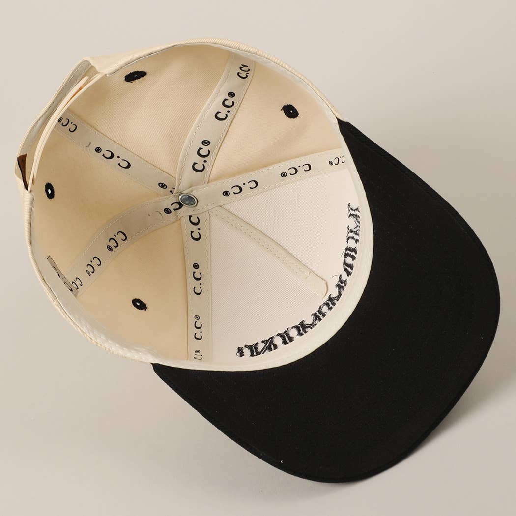 MOMMIN' Embroidered Two-Tone Trucker Hat