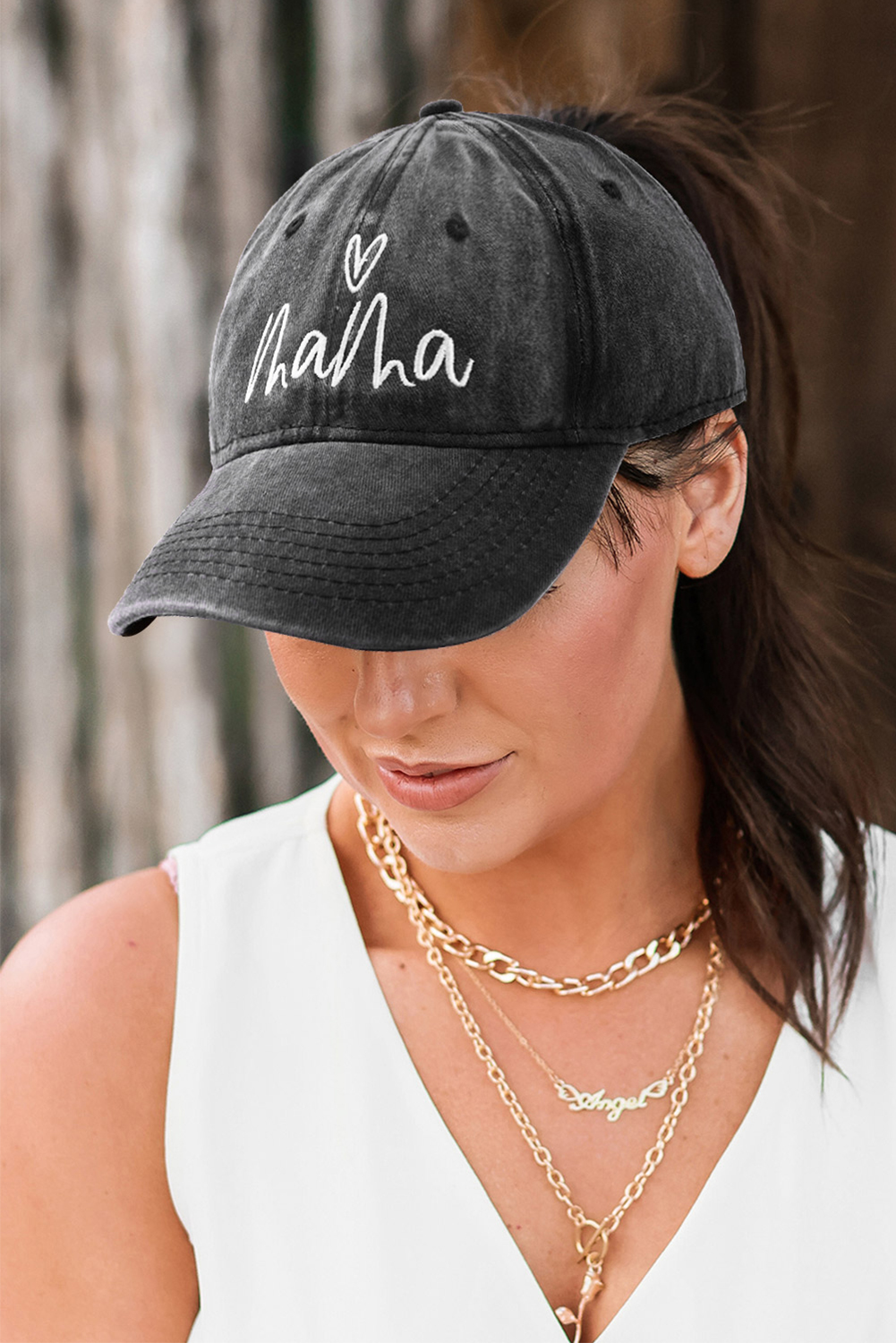 Mama Vintage Washed Hat