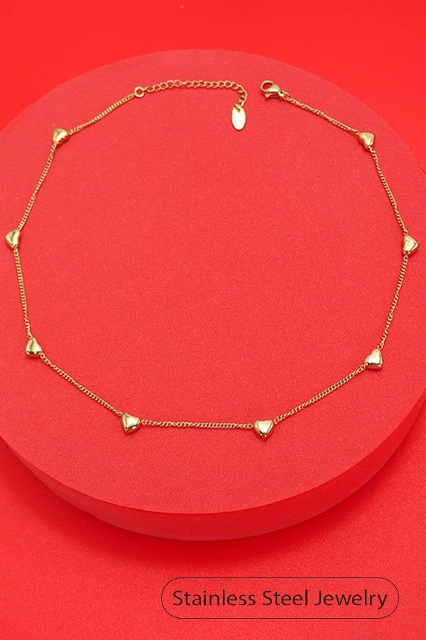 Gold HEART NECKLACE