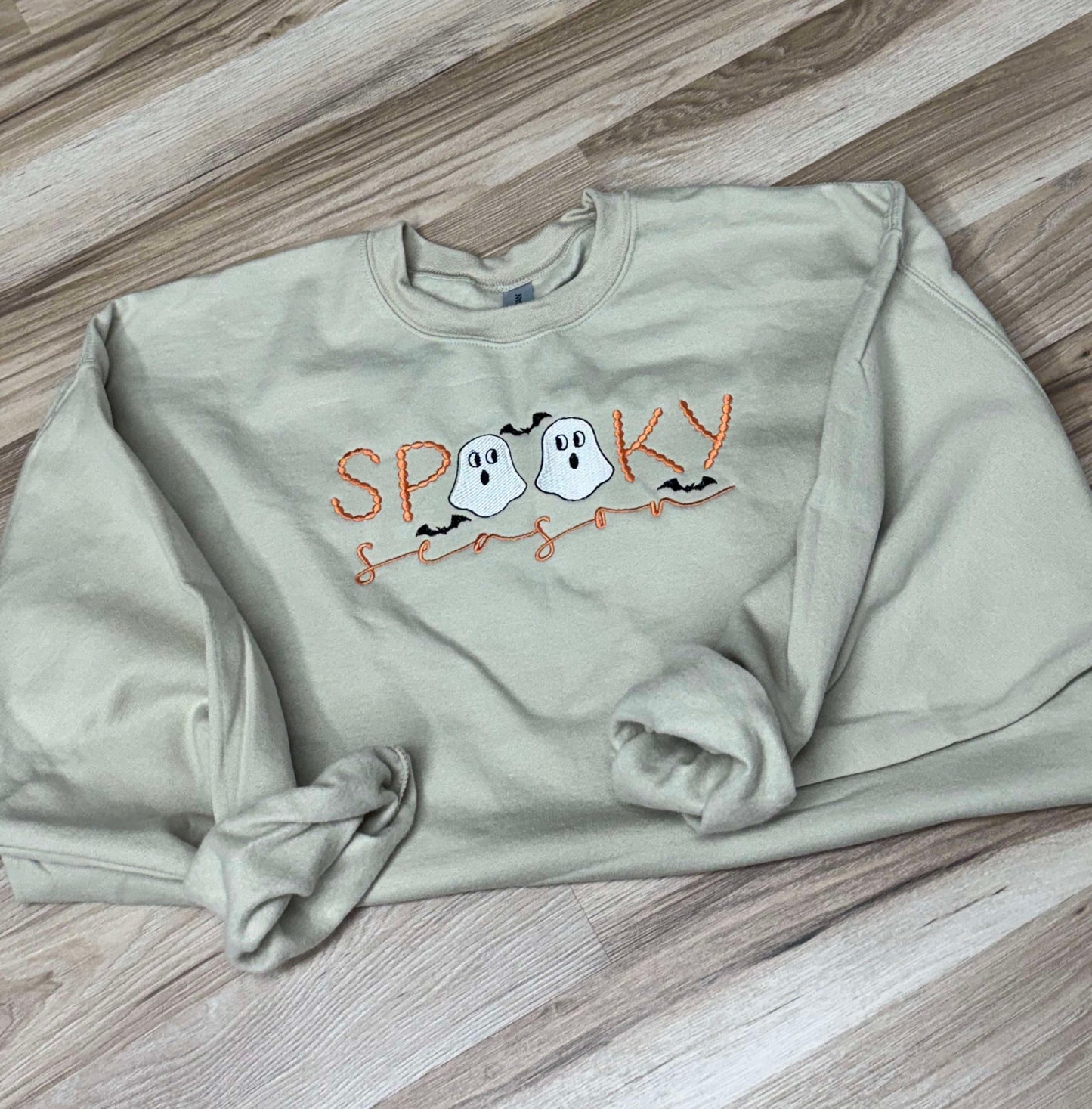 Spooky Season Embriodered Crewneck