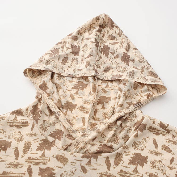 Bayou Bait Hooded Long Sleeve Shirt