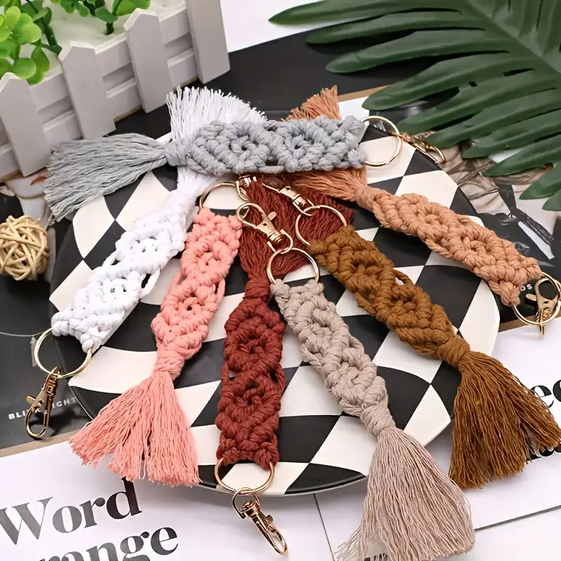 Handmade Tassel Keychain