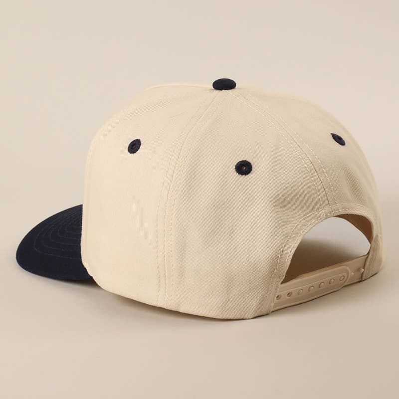 Baseball Upside Down Lettering Trucker Hat