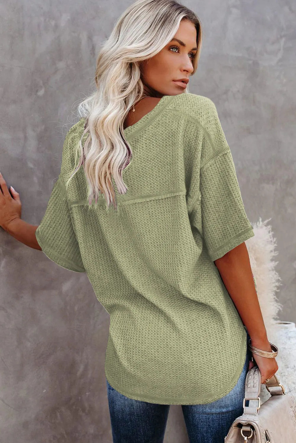 Meadow Muse Textured Knit Top