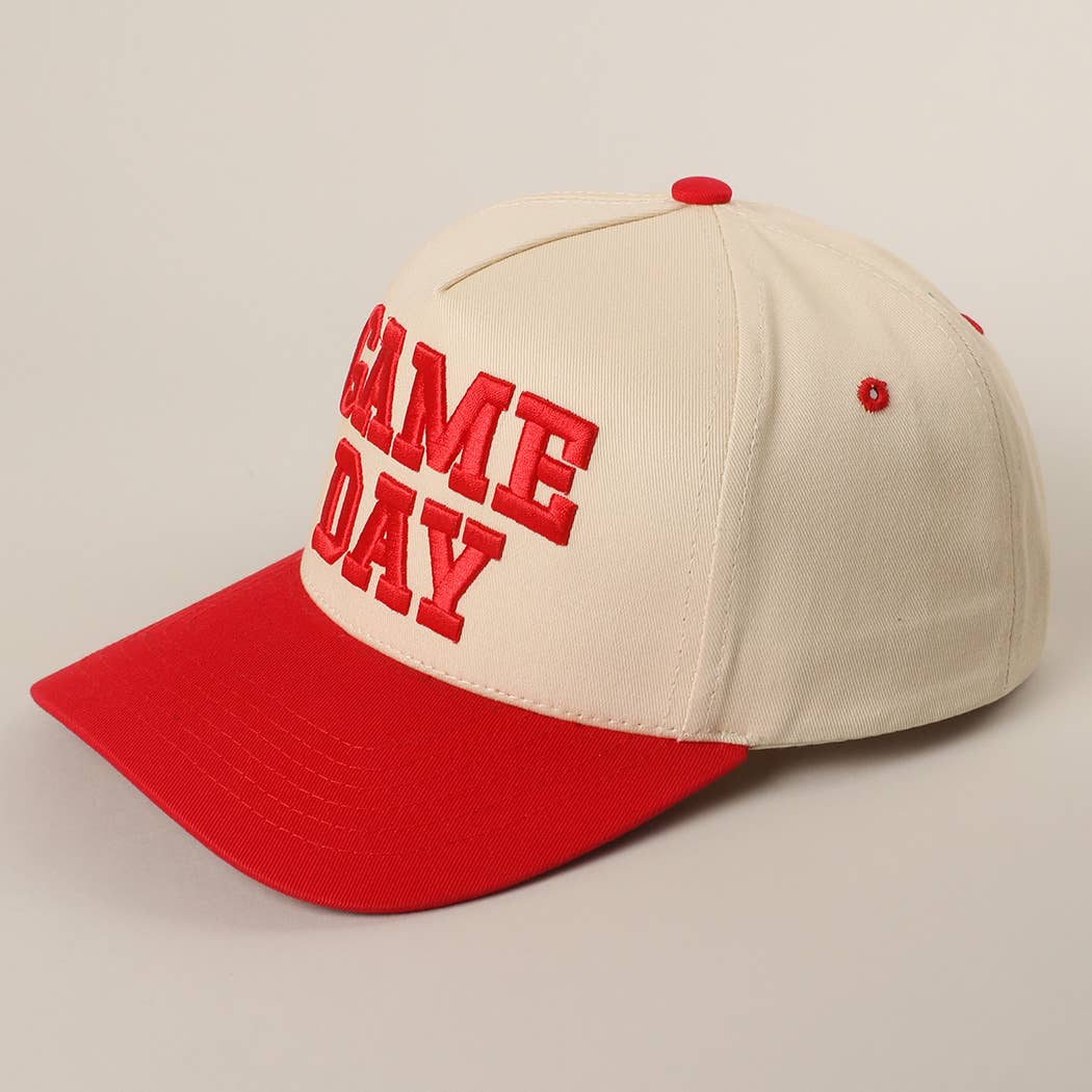 GAME DAY 3D Puff Embroidered Trucker Hat