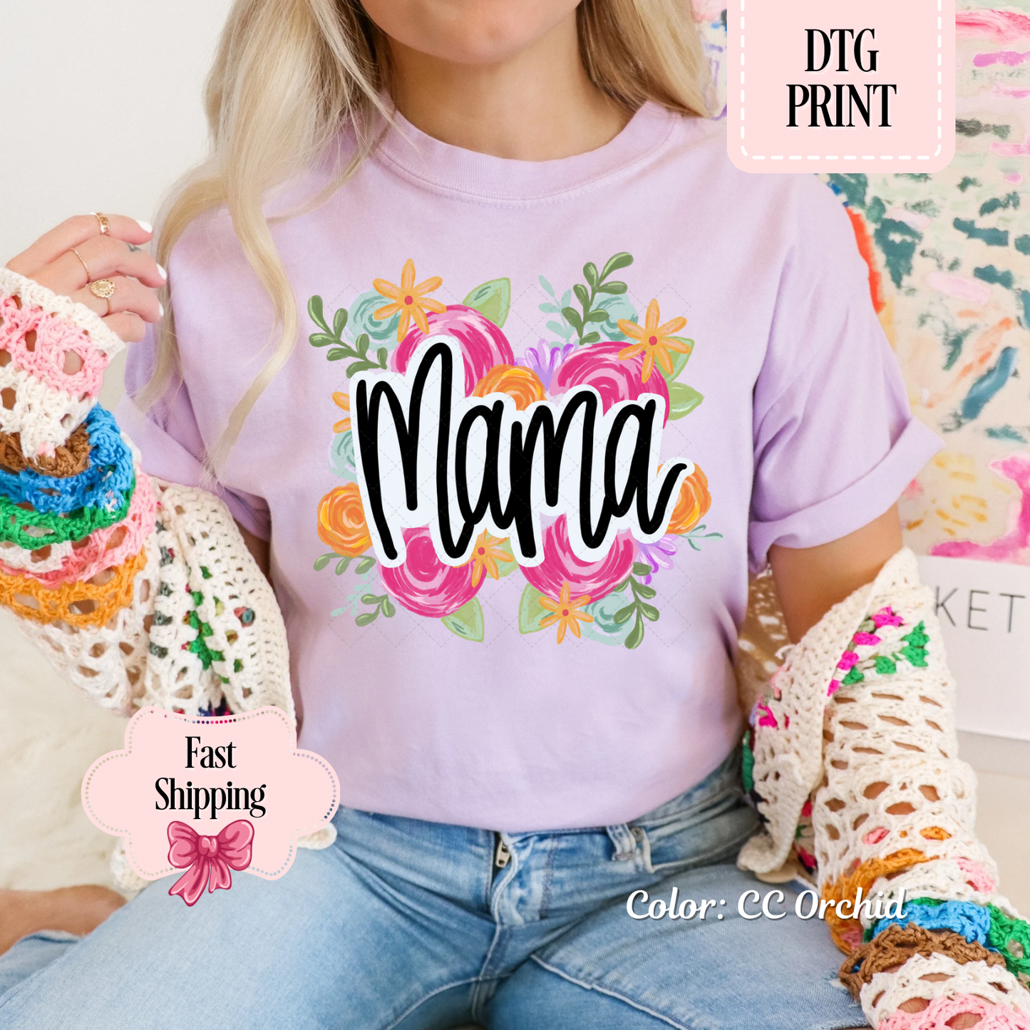 Spring Time Floral Mama