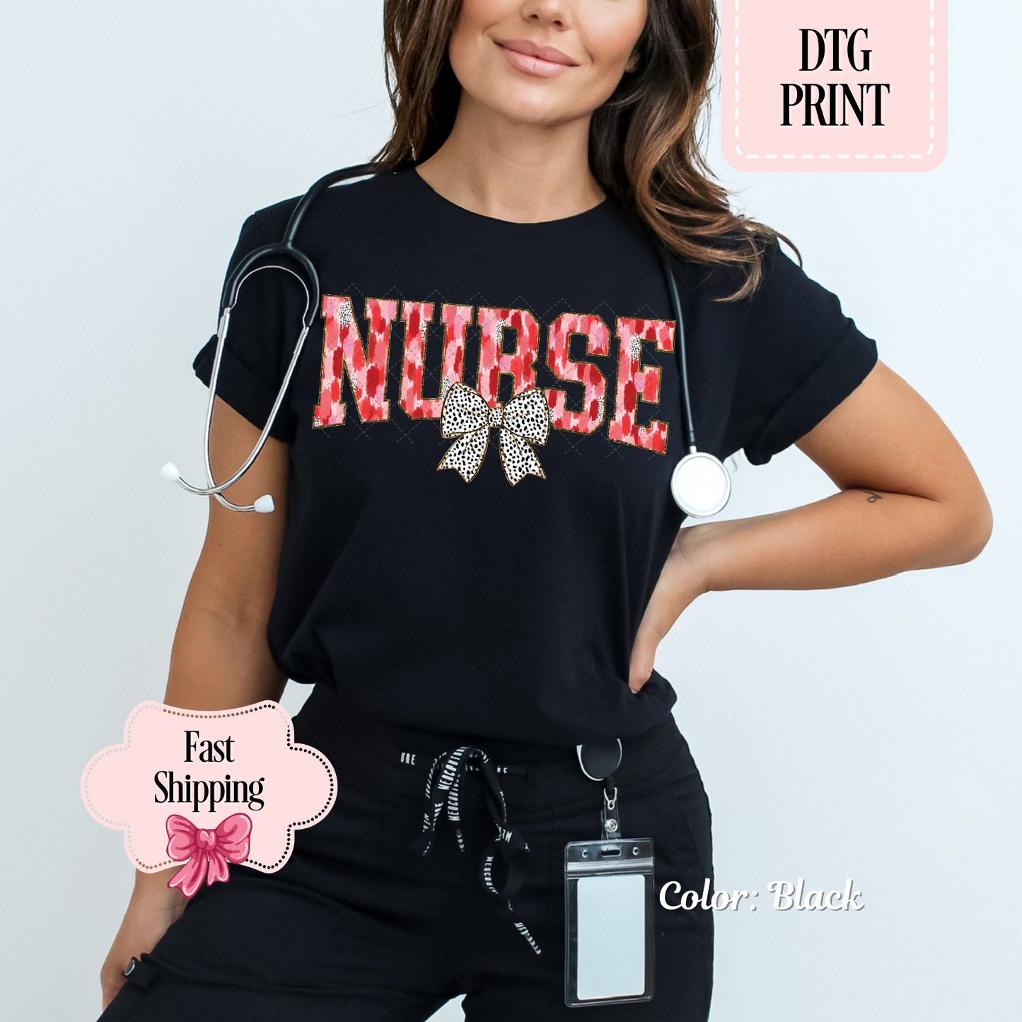 Nurse Spotted Bow