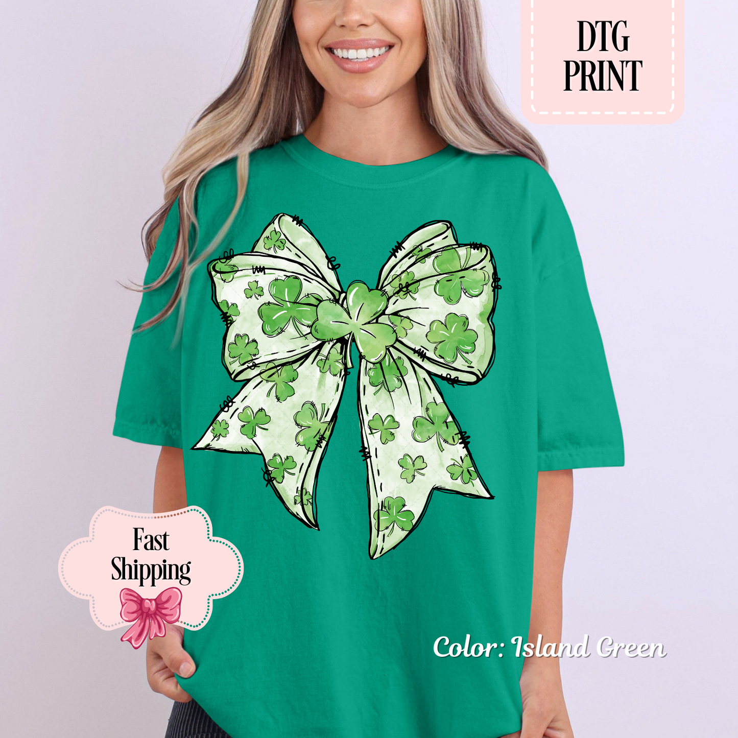 Coquette St.Patricks Bow