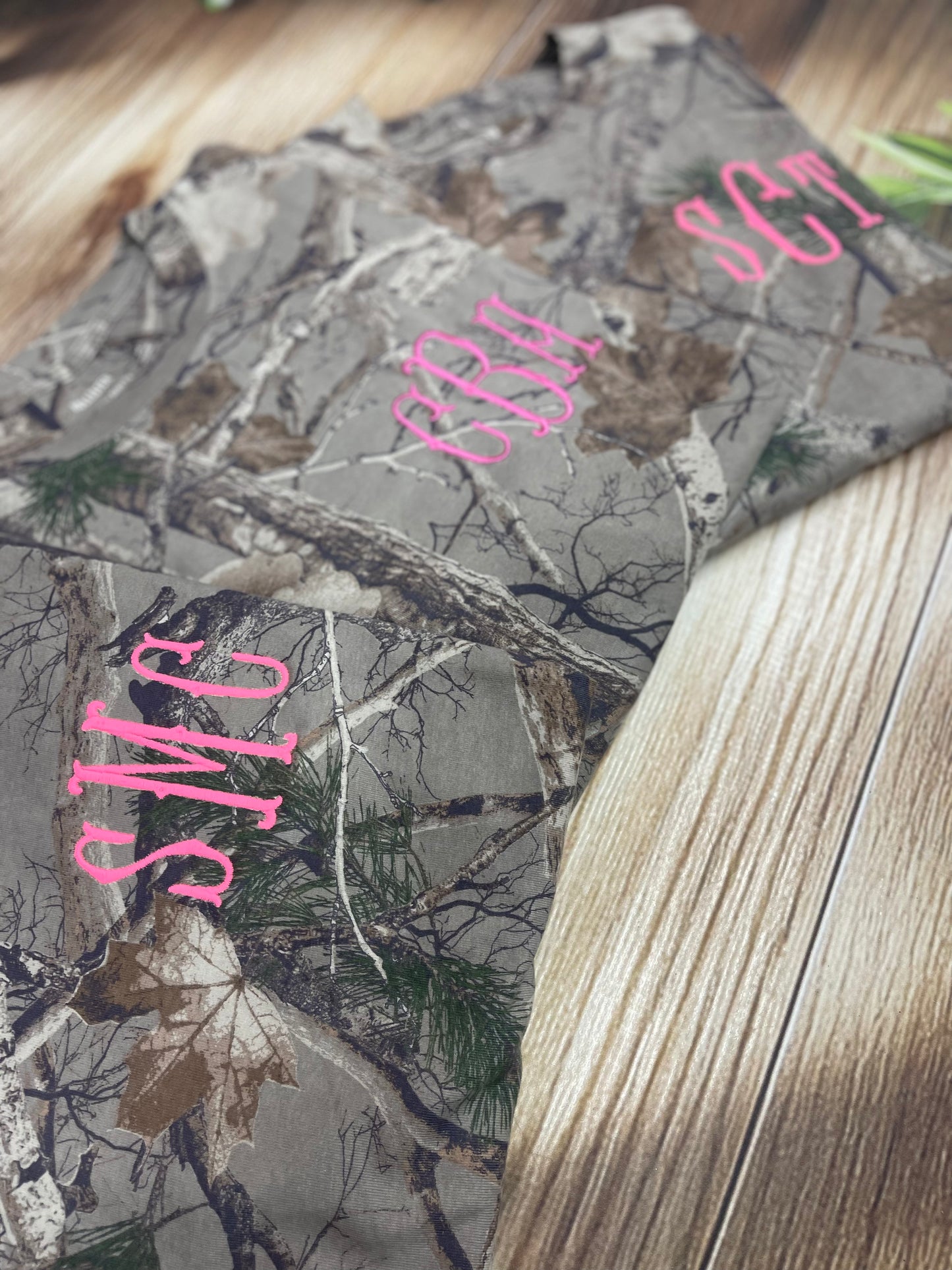 Monogram Hollister Camo Tee