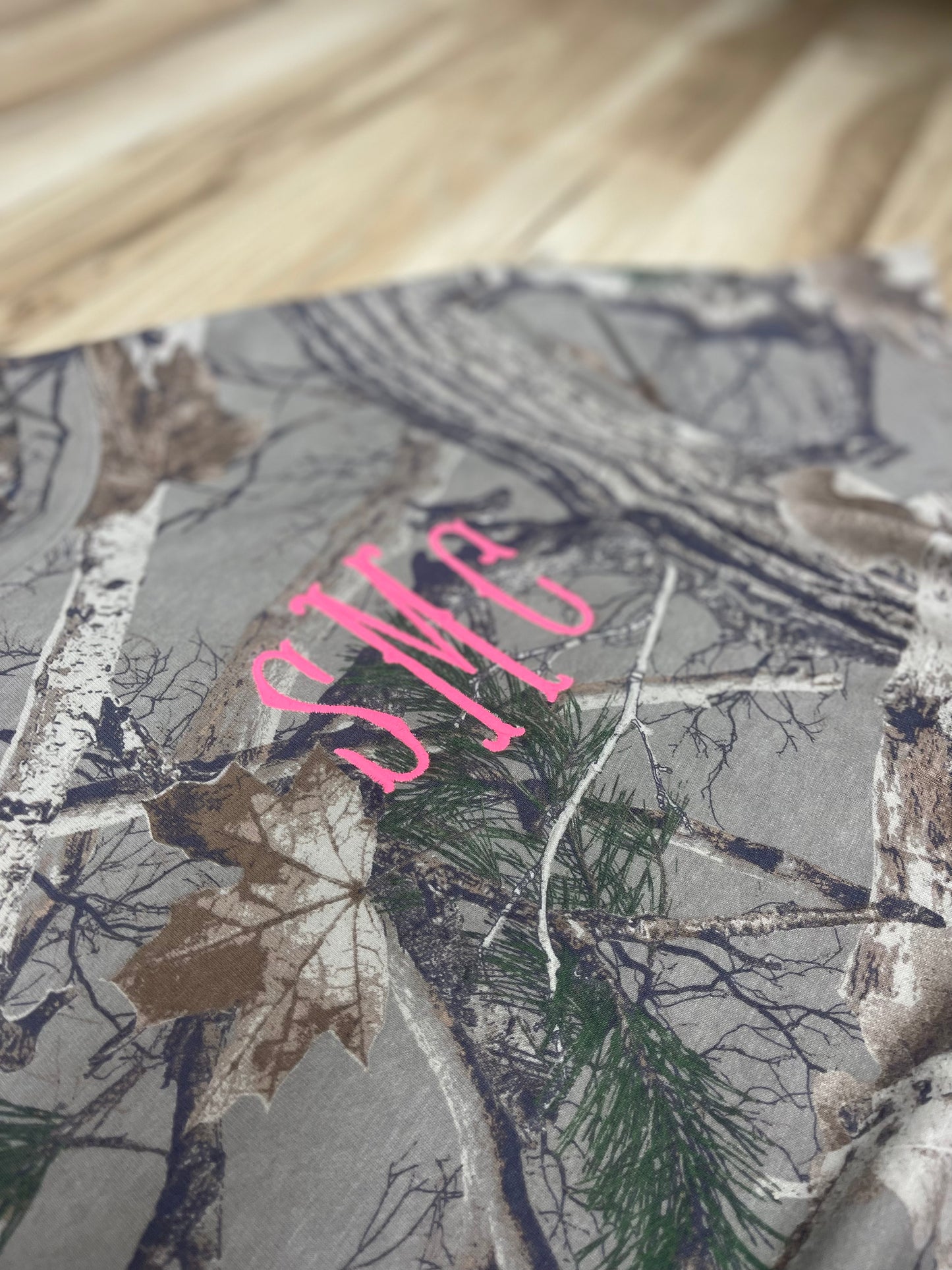 Monogram Hollister Camo Tee