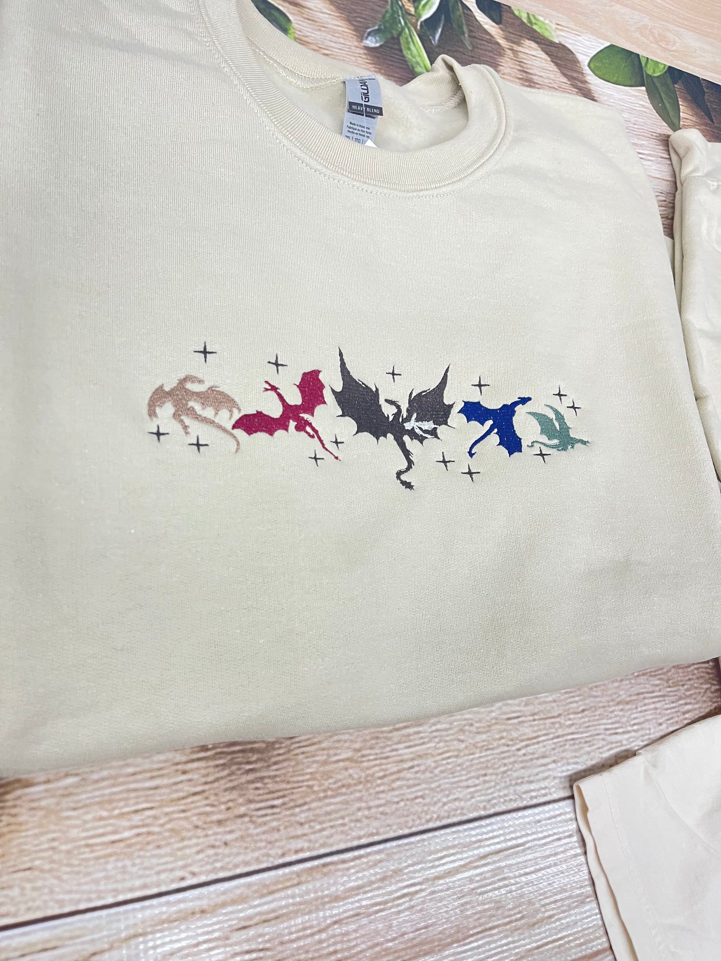 Fourth Wing Embroidered