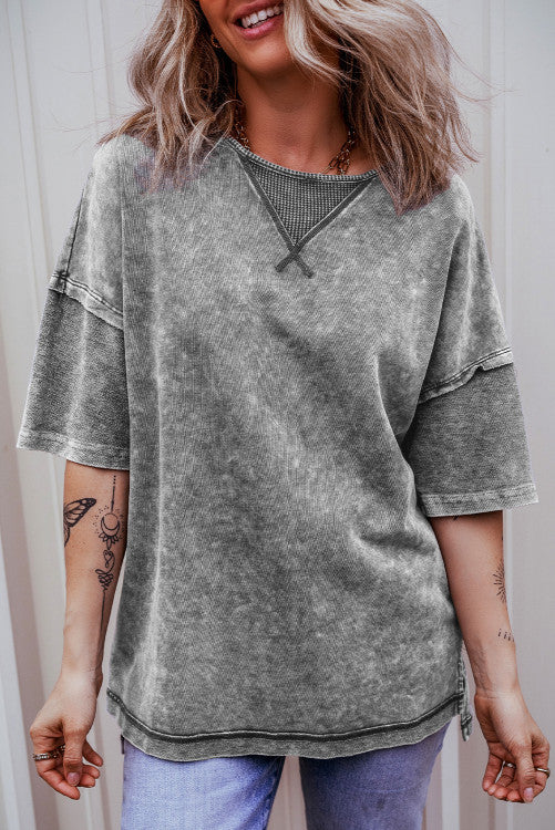 Mineral Wash Oversized Tee