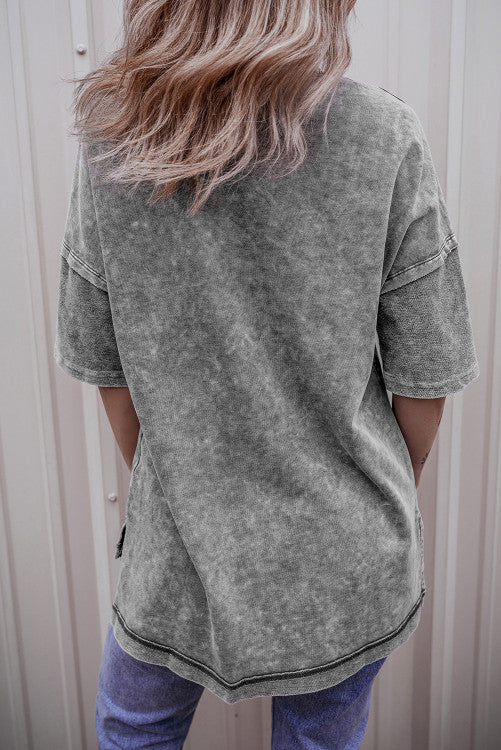 Mineral Wash Oversized Tee