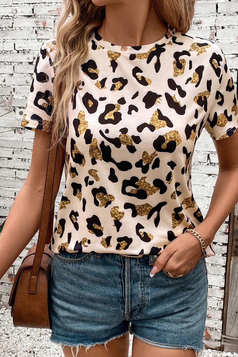 Soft Rebel Leopard Tee