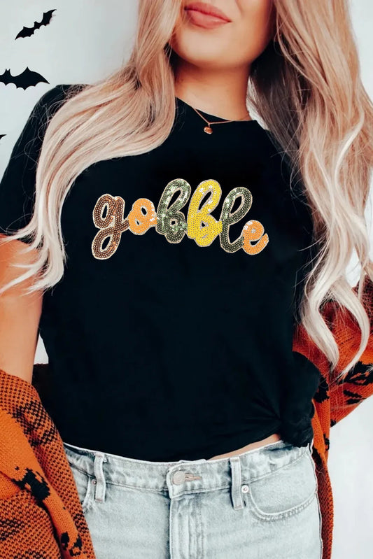 Gobble Glitter Tee