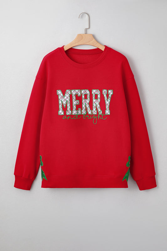 Merry & Bright Sidebows Sweatshirt