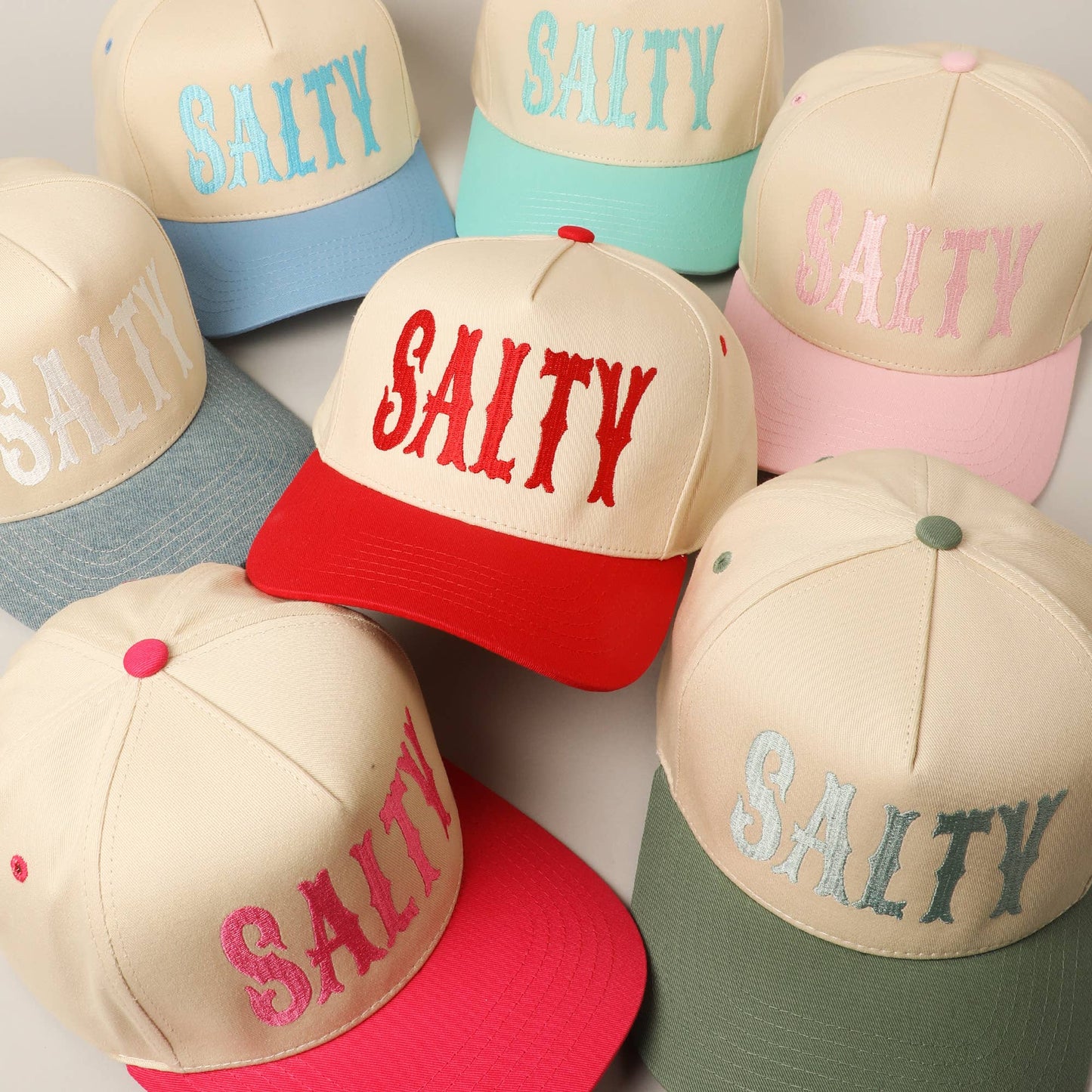 SALTY Embroidery Trucker Hat