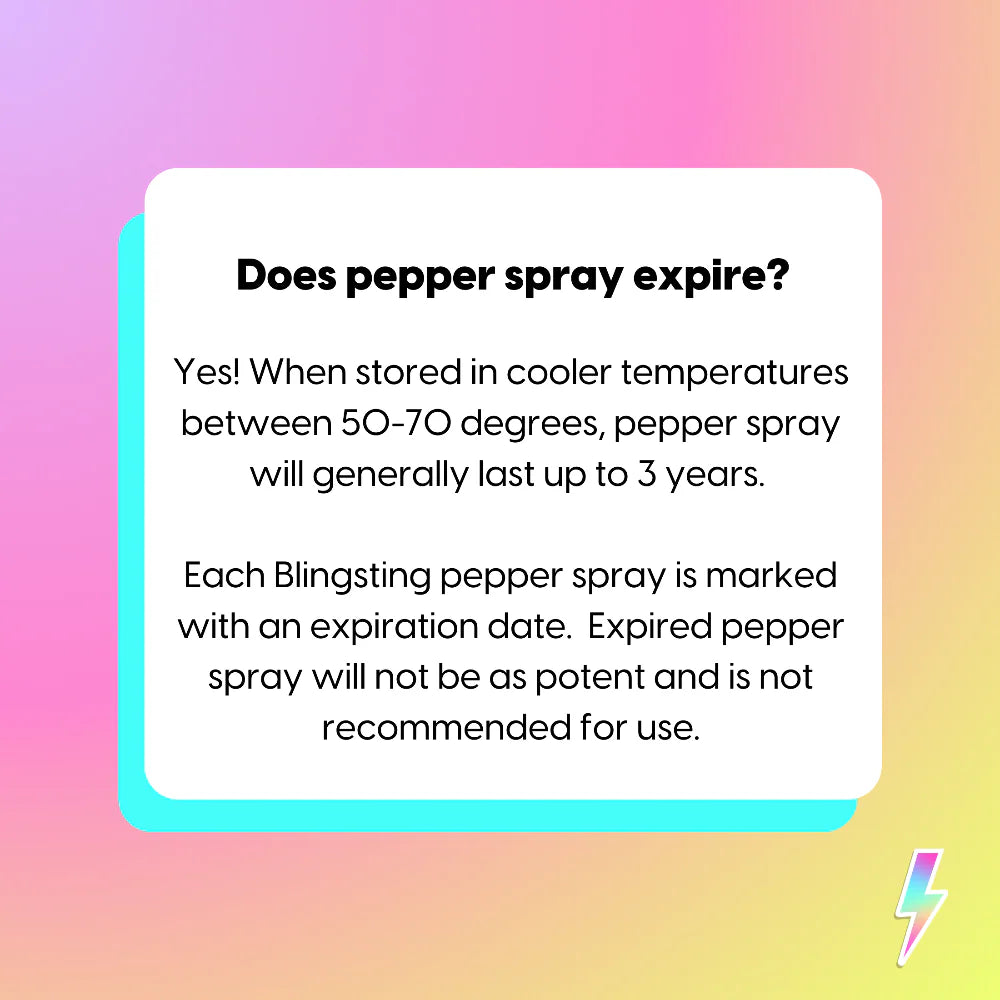 Glitter Pepper Spray - Bling Sting