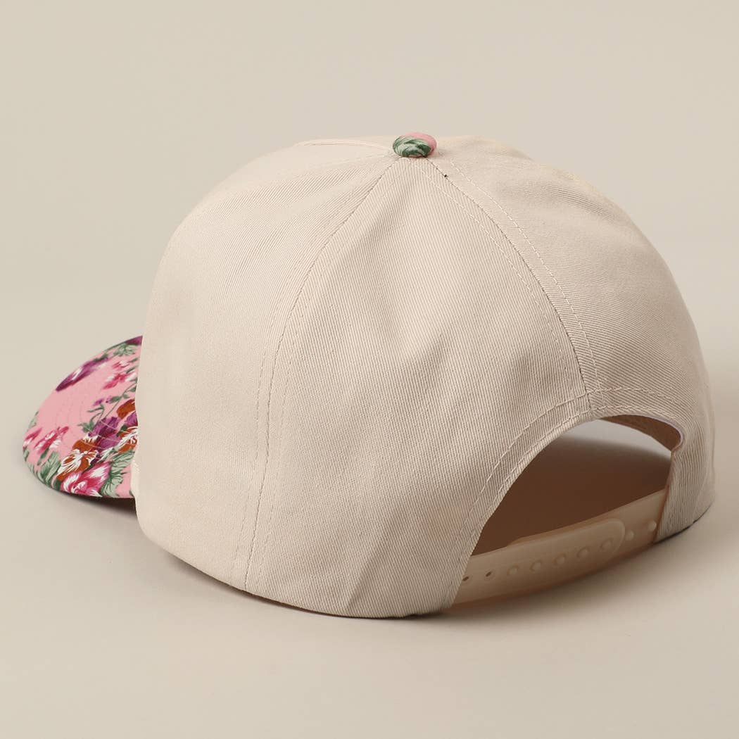 Howdy Darlin' Floral Patch Trucker Hat