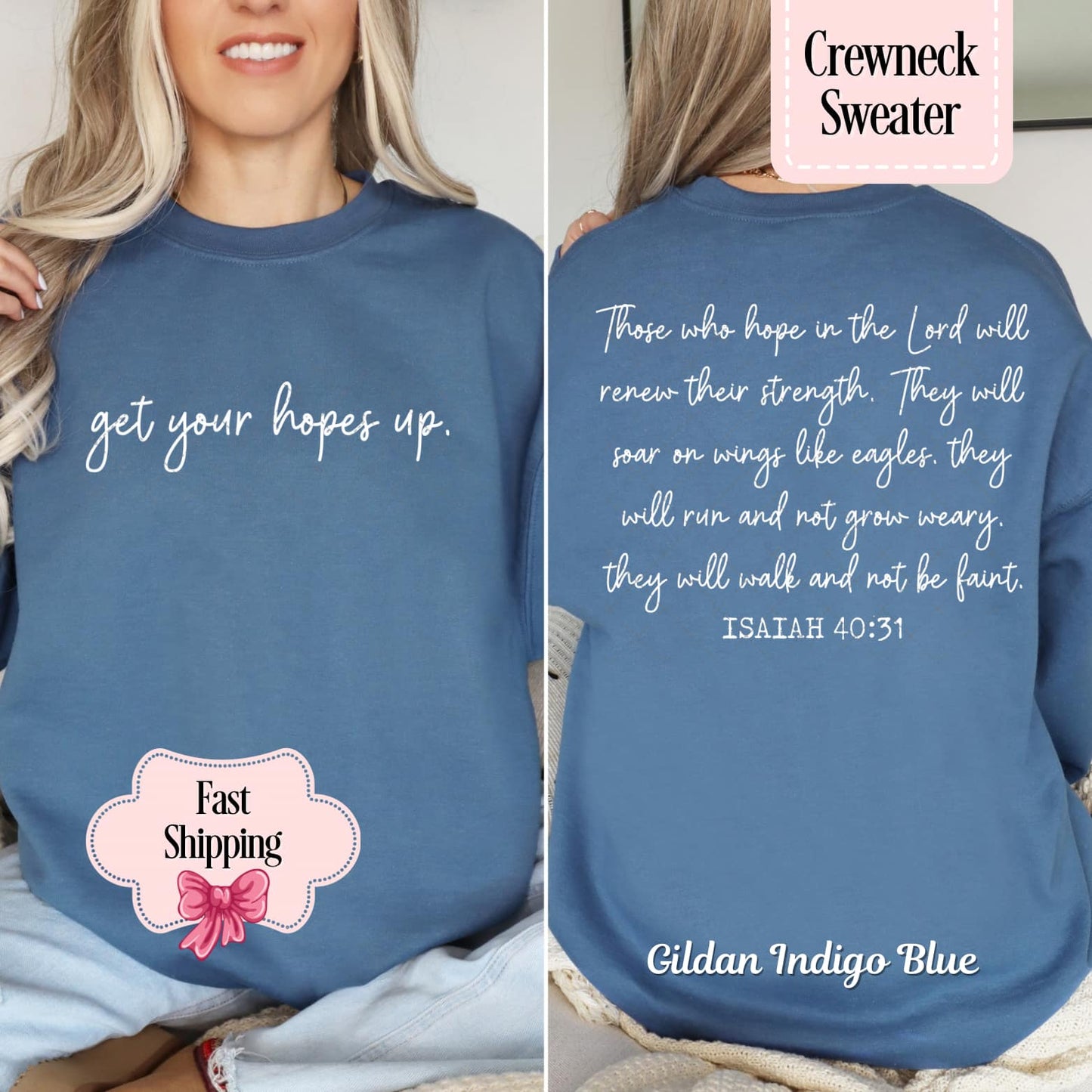 Get Your Hopes Up Crewneck