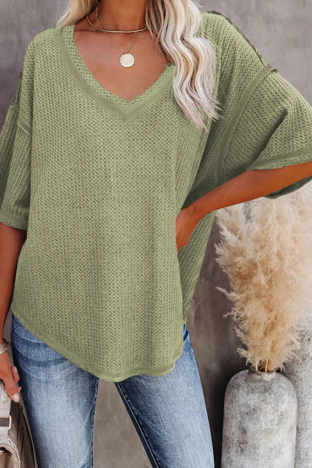 Meadow Muse Textured Knit Top