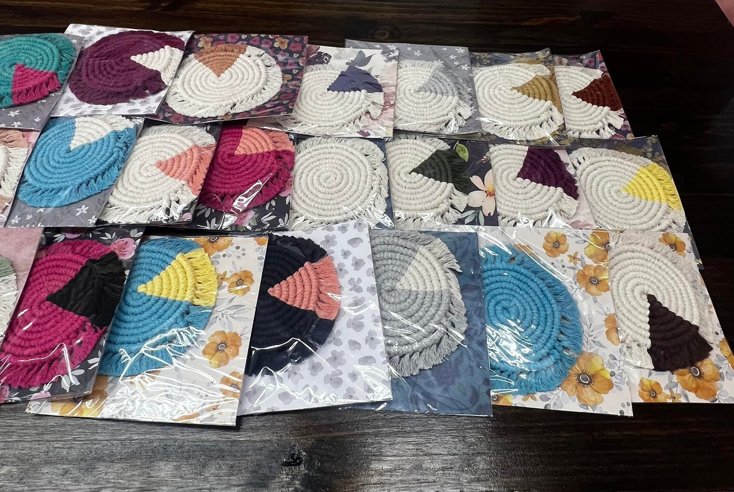 Macrame Boho Coasters