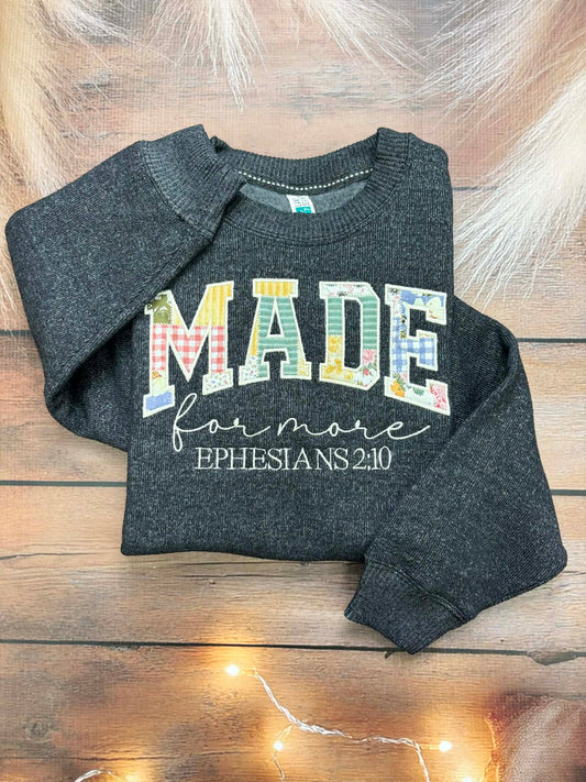 Made For More Fabric Applique Embroidery