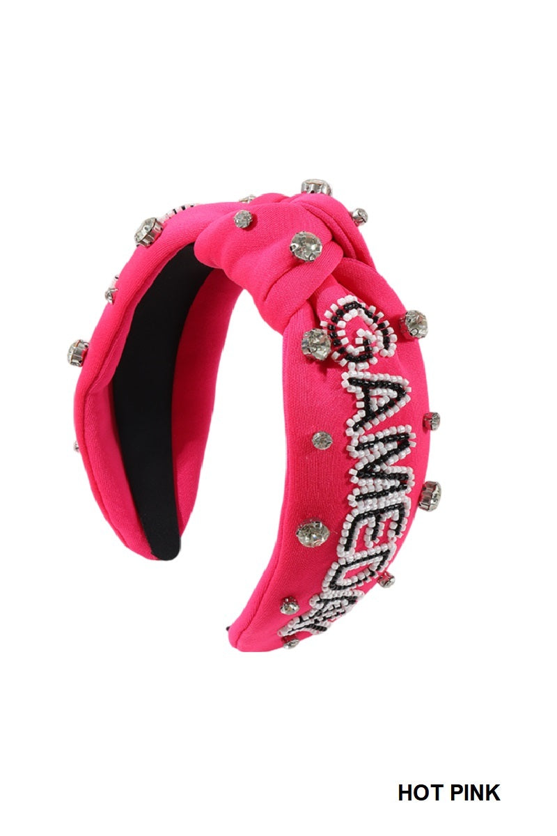 Sparkle & Spirit Rhinestone Game Day Headband