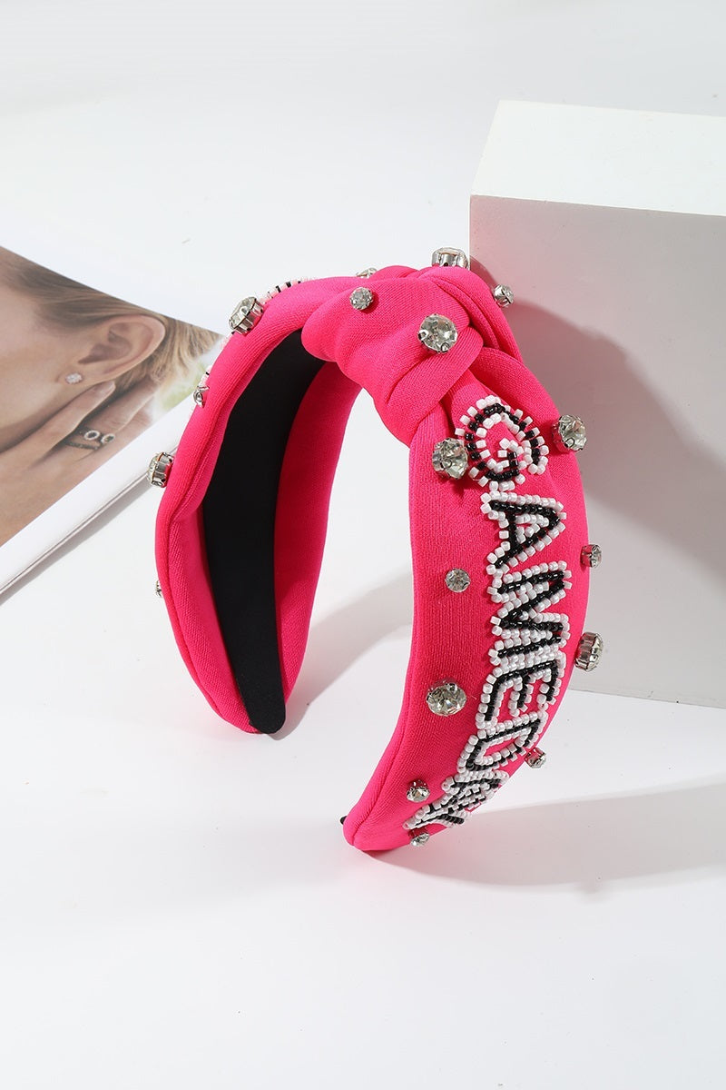 Sparkle & Spirit Rhinestone Game Day Headband