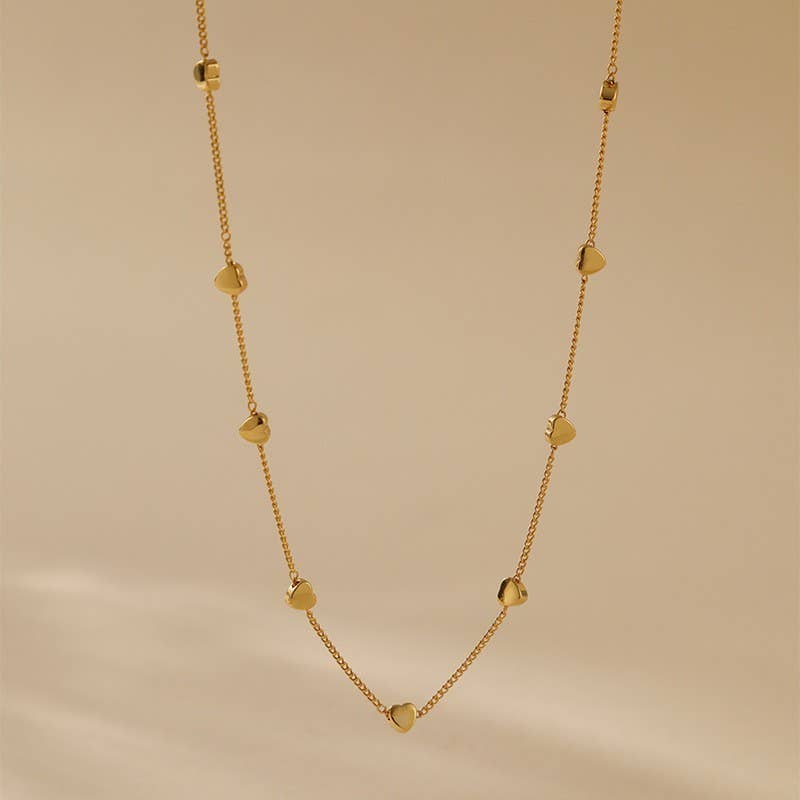 Gold HEART NECKLACE