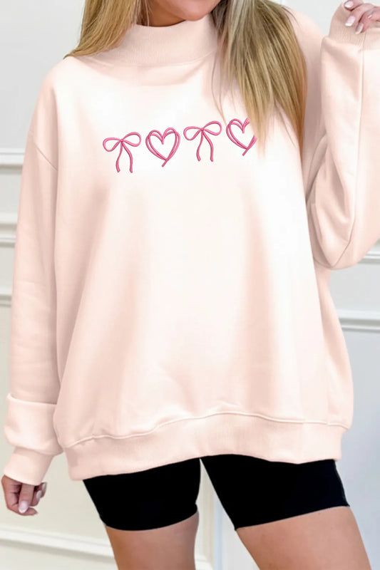 Sweetheart Bows Crewneck