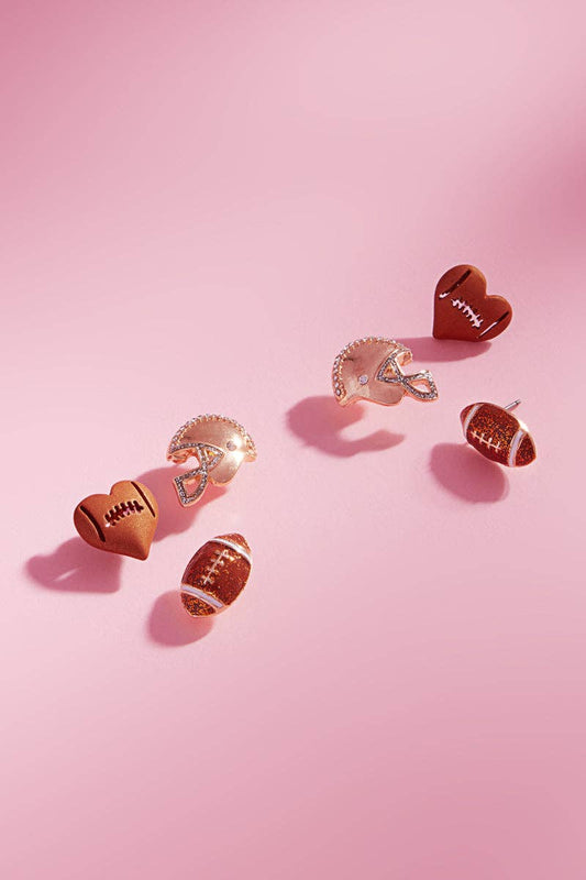 Friday Night Lights Earring Trio