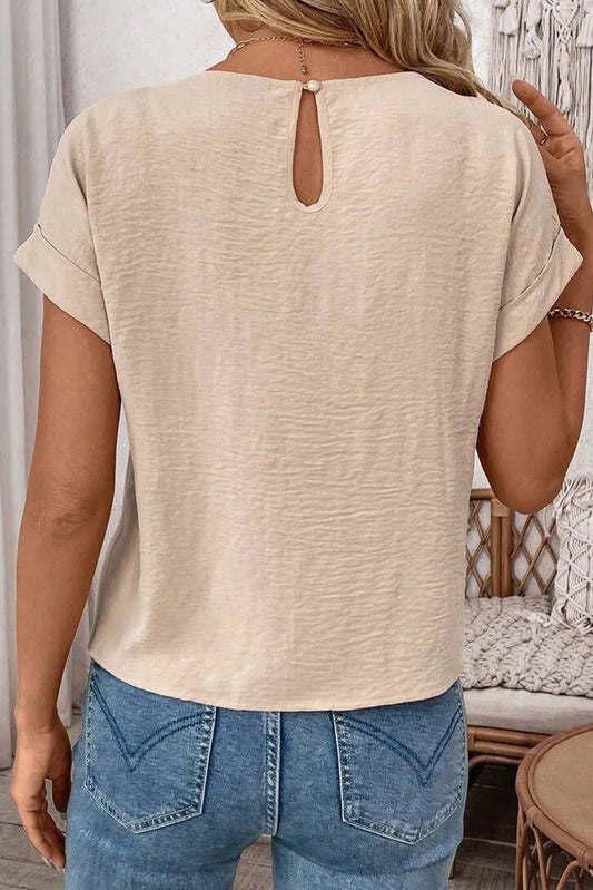 Vanilla Knot Chic Blouse