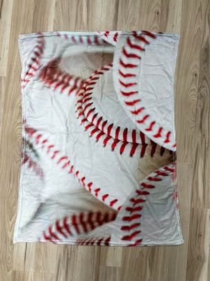 Baseball Baby Blanket