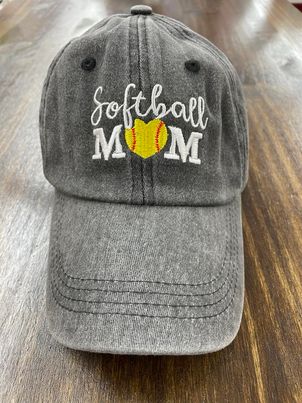 Softball Mom Baseball Cap