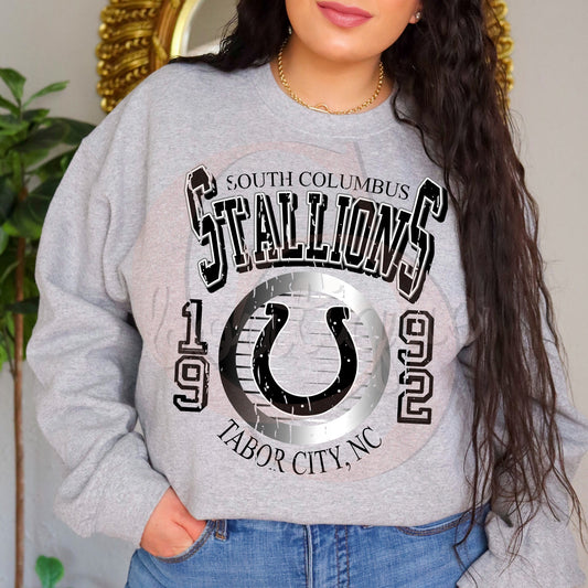 Stallions Vintage Distressed