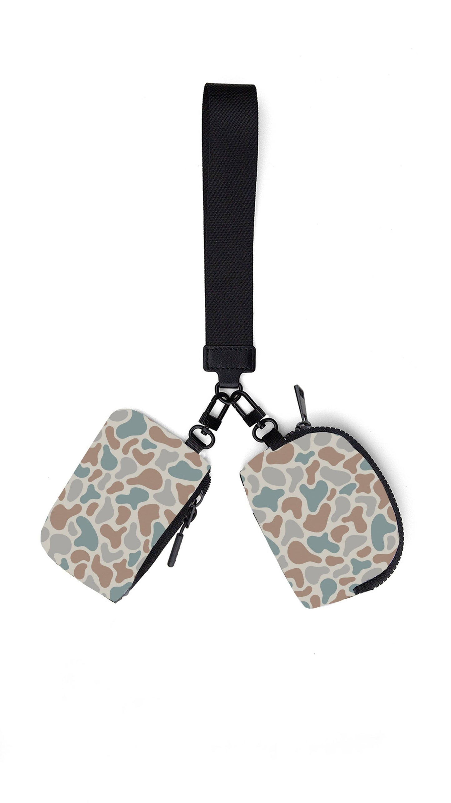 Camo Mini Grab & Go Wristlet