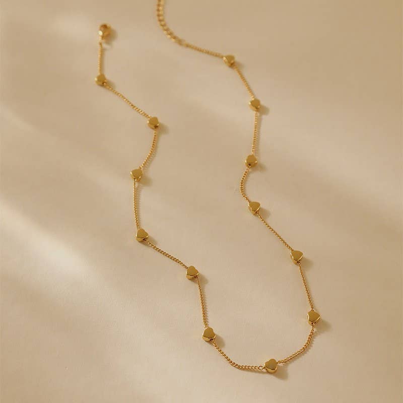 Gold HEART NECKLACE