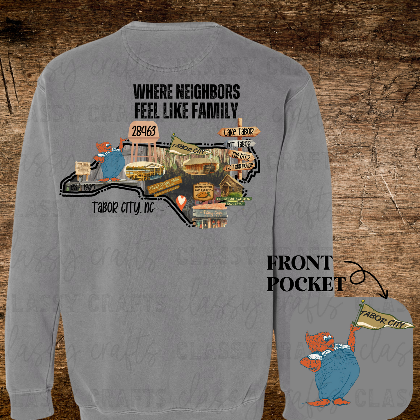 Classy Crafts Exclusive | Tabor City Apparel