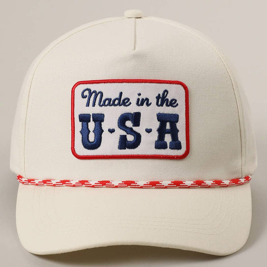 Made in the USA Patch Trucker Hat