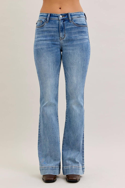 Judy Blue Forever Flattering High-Rise Flare Jeans