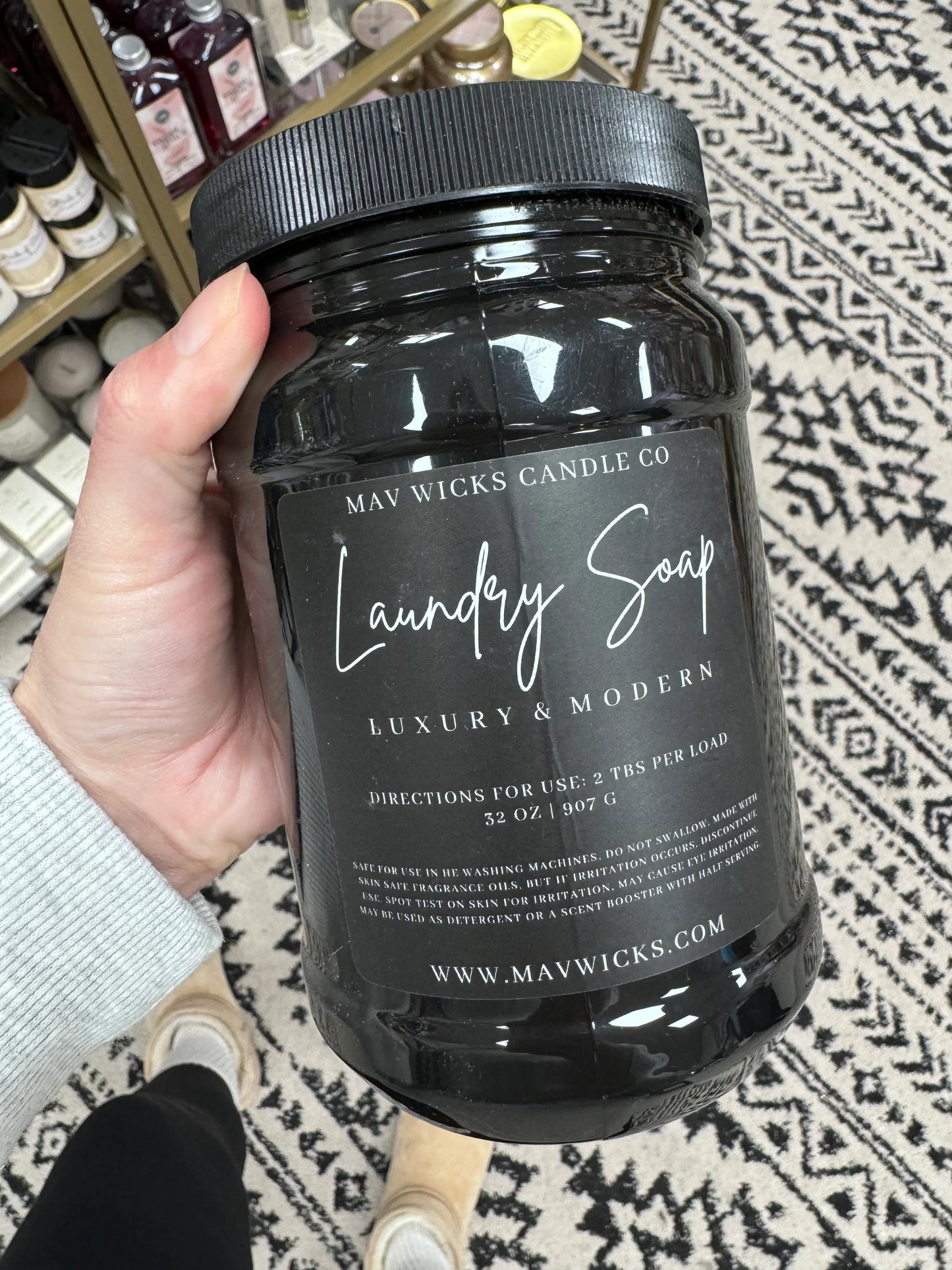 Mavwicks Powdered Luxury Laundry Detergent