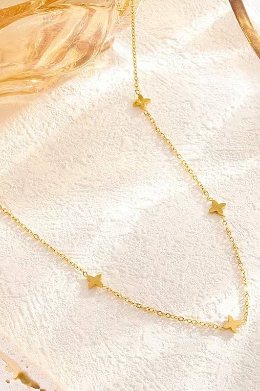 MINI CROSS NECKLACE |