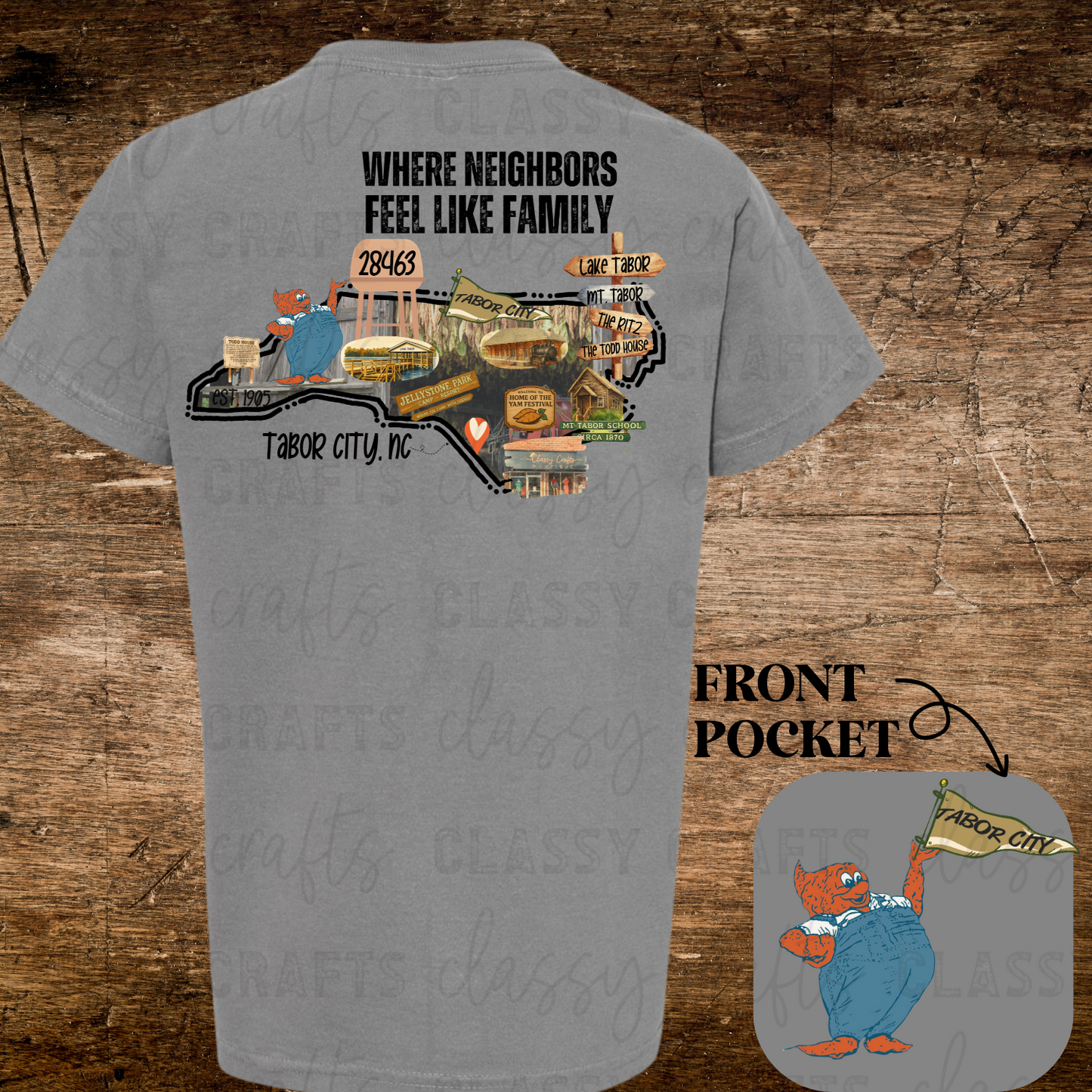 Classy Crafts Exclusive | Tabor City Apparel