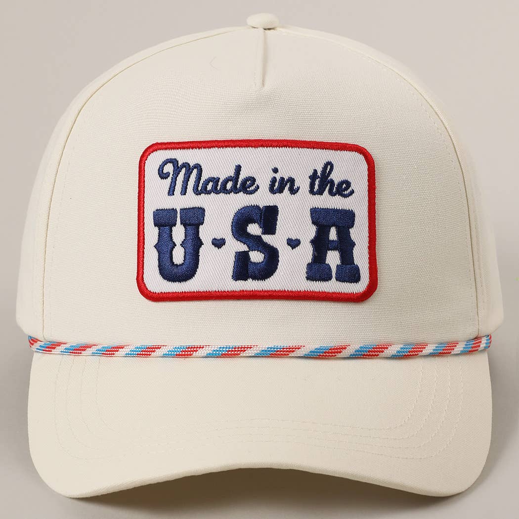 Made in the USA Patch Trucker Hat