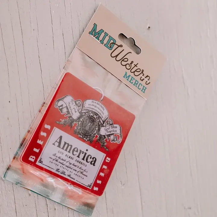 Bless America Air Freshener