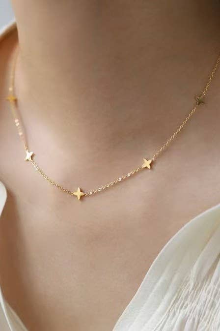 MINI CROSS NECKLACE |