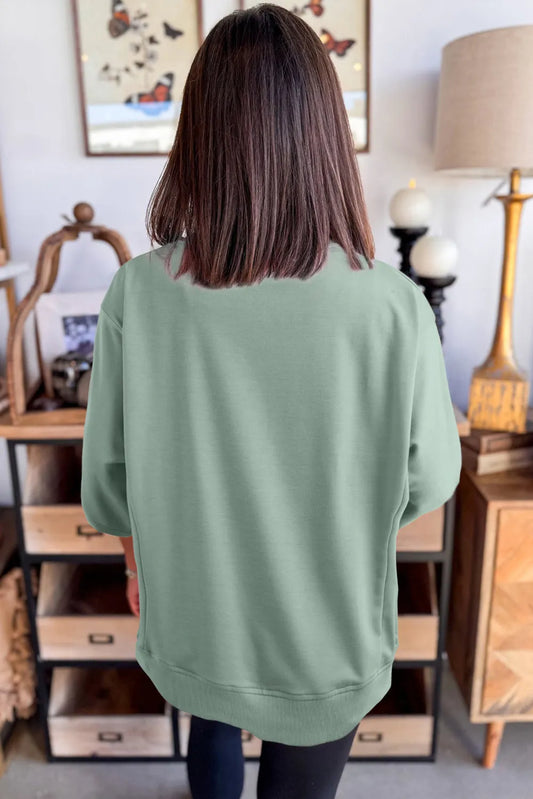 Aqua Bloom Beauty Tunic Top